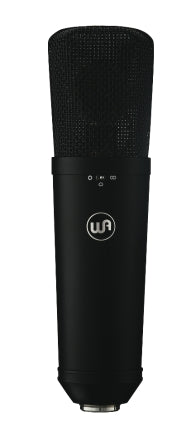 Microphone à condensateur à grand diaphragme Warm Audio WA-87 R2 FET en noir avec démonstration vidéo